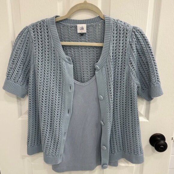 Cabi 6351 Busy Tank and Doris Sweater - Picture 3 of 10